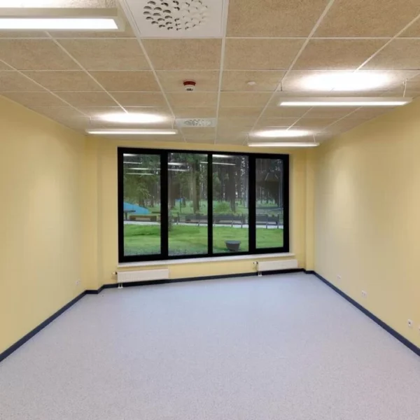 Akustinė lubų danga 600x600mm natūralios spalvos